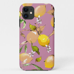 Watercolor lemons 24 Case-Mate iPhone case