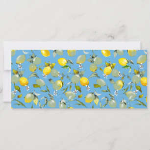 Watercolor lemons 27 announcement