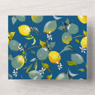 Watercolor lemons 29 all in one invitation