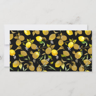 Watercolor lemons 30 announcement