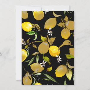 Watercolor lemons 31 announcement