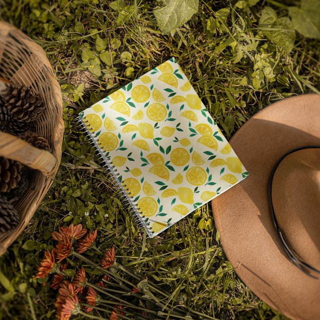 Watercolor lemons - yelllow and green planner (Creator Uploaded)