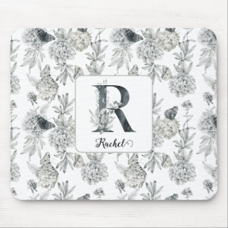 Watercolor letter R Mouse Pad