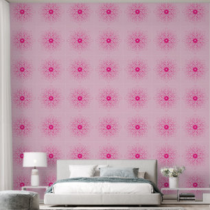 watercolor light pink elegant floral botanical  wallpaper