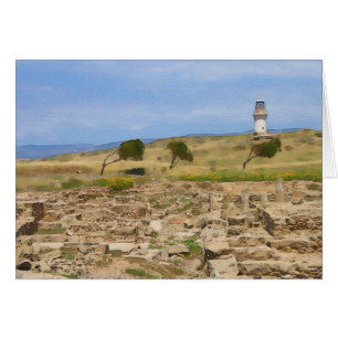 Watercolor lighthouse