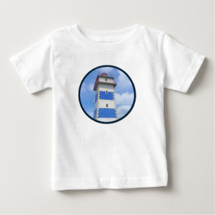 Watercolor lighthouse baby T-Shirt
