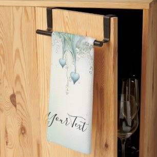 Watercolor Lily of the Valley Kitchen Towels