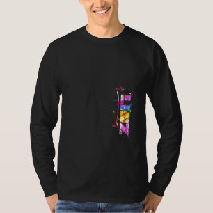 Watercolor Linz Linz Lettering T-Shirt