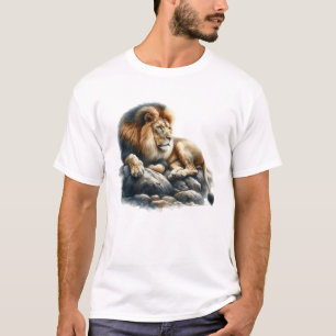 Watercolor Lion T-Shirt