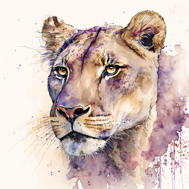 Watercolor Lioness 5 T-Shirt (Creator Uploaded)