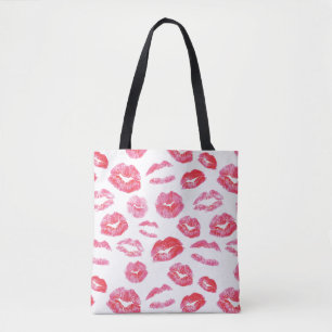Watercolor Lipstick Lipsense Tote Bag