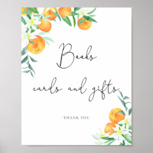 Watercolor little cutie books cards and gifts poster
