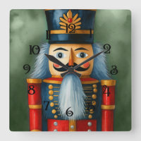 Watercolor llustrated Christmas Nutcracker