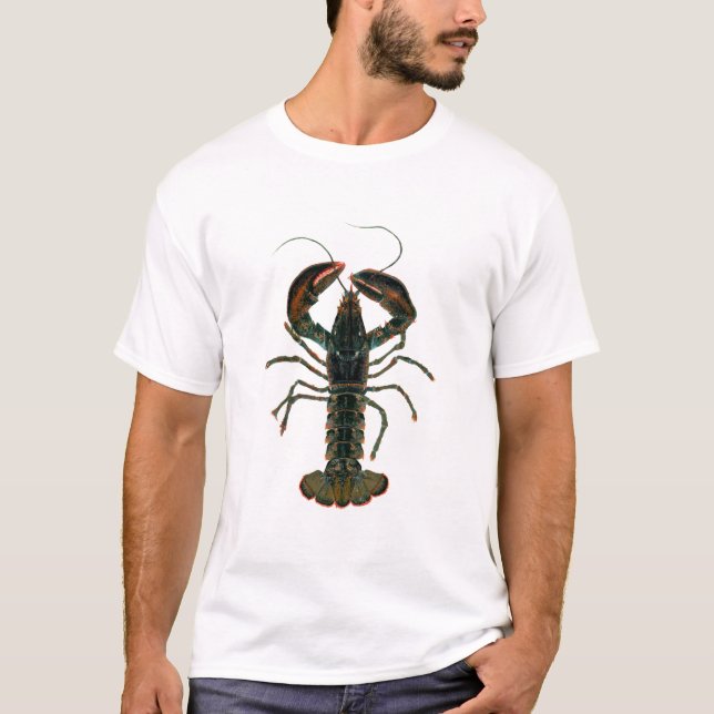 Watercolor Lobster T-Shirt (Front)