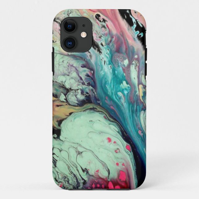WaterColor Love Case-Mate iPhone Case (Back)