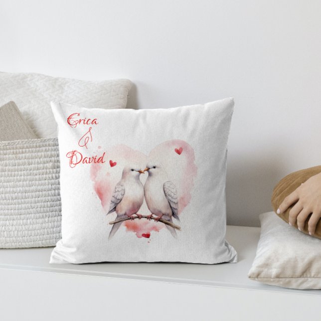 Watercolor Love | Custom | Valentine's Day Cushion (Creator Uploaded)