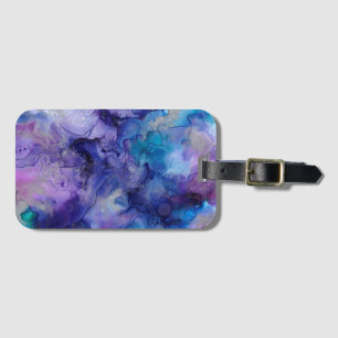 Watercolor Luggage Tag