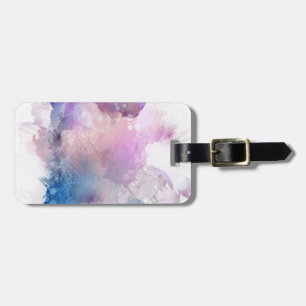 Watercolor Luggage Tag