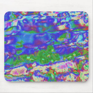 Watercolor Magic, digital abstract Mouse Pad