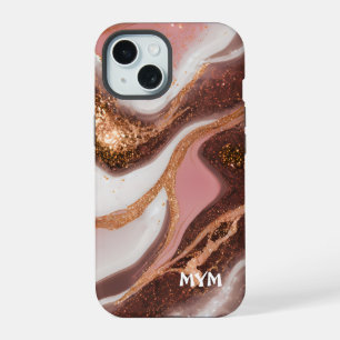 Watercolor Marble for iphone 15 case Case-Mate