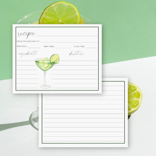 Watercolor Margarita Cocktail Bridal recipe (Creator Uploaded)