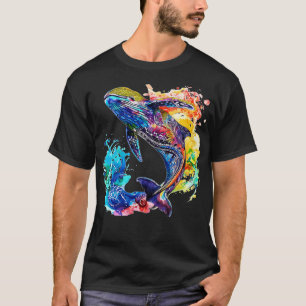 Watercolor Marine Life T-Shirt