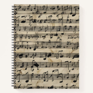 Watercolor Melody Notebook