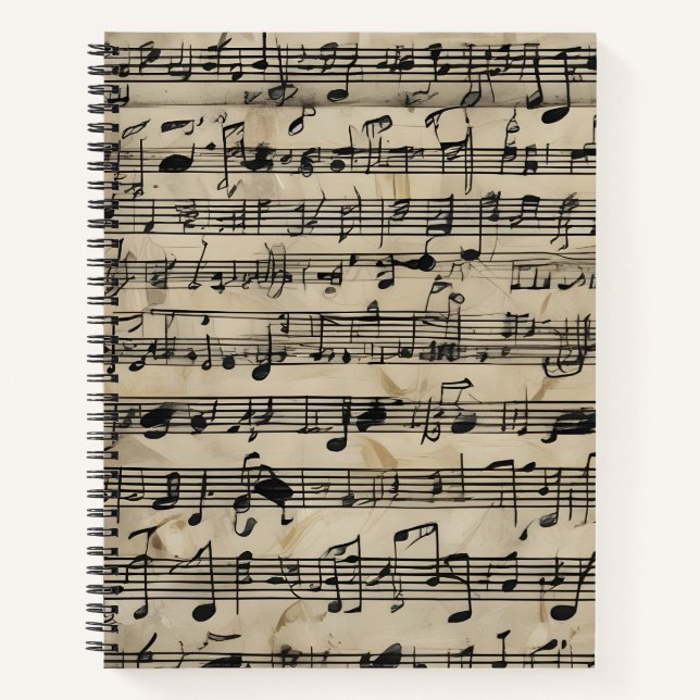 Watercolor Melody Notebook (Front)