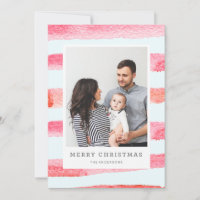 WATERCOLOR MERRIEST CHRISTMAS photo christmas