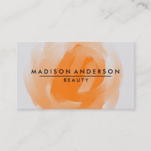 Watercolor Modern Simple & Classic Beauty Business Card
