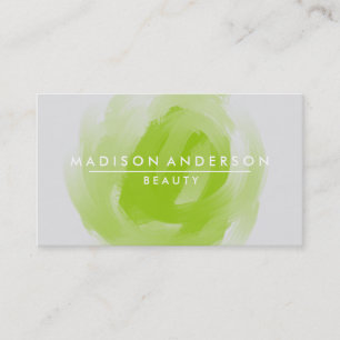 Watercolor Modern Simple & Classic Beauty Business Card