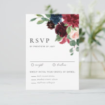 Watercolor Monstera Greenery Tropical Wedding