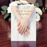 Watercolor Mother to Daughter Wedding Day