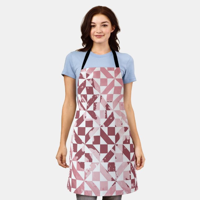 Watercolor motifs 2 apron (Worn)