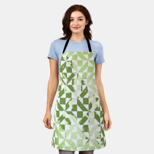 Watercolor motifs 3 apron