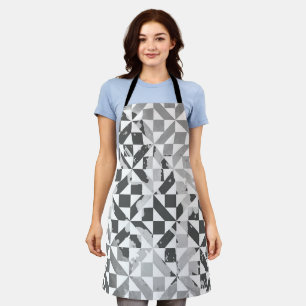 Watercolor motifs 4 apron