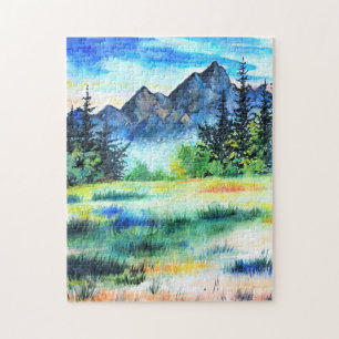 Watercolor - Nature Jigsaw Puzzle