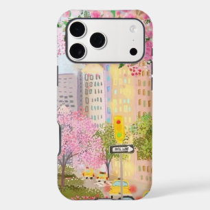 Watercolor New York Cityscape Phone Case