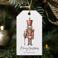 Watercolor Nutcracker Christmas Gift 