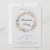 Watercolor Nutcracker Christmas Party