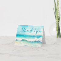 Watercolor Ocean Cruise Boat Crew Appreciation