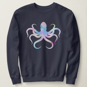 Watercolor octopus sweatshirt