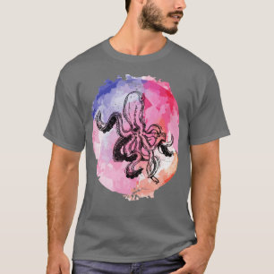 Watercolor Octopus T-Shirt