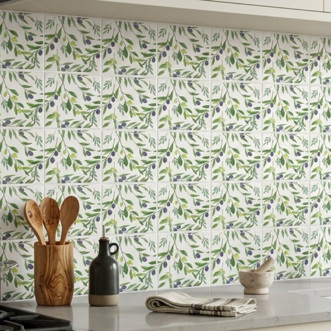 Watercolor Olive  Tile (Creator Uploaded)