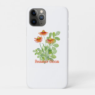 Watercolor orange flowers Case-Mate iPhone case