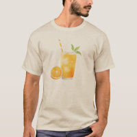 Watercolor Orange Juice