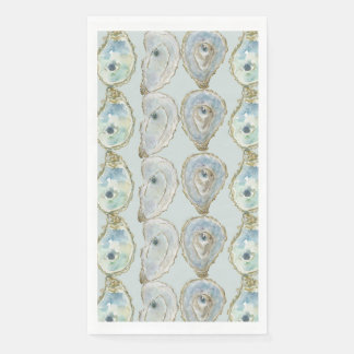Watercolor Oysters Napkin