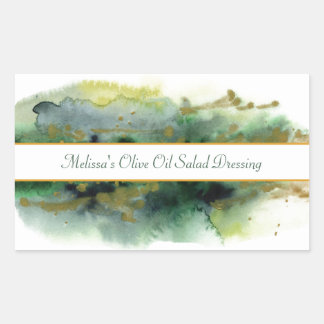 Watercolor Paint Product Label