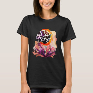 Watercolor Painted Fish Deep Ocean Creatures and R T-Shirt
