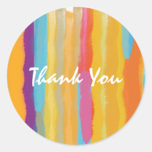 Watercolor Painting Arts & Crafts Party Sticker